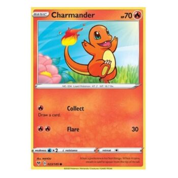 Pokémon: Sword & Shield Vivid Voltage - Charmander - 023/185