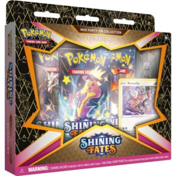 shining fates pin collection bunnelby