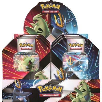 V STRIKERS TIN DISPLAY