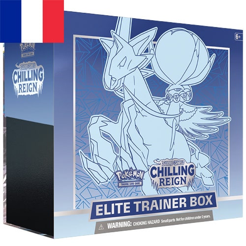 Pokemon Chilling Reign ETB Elite Trainer Box France Pokémon JCC - Epée et Bouclier 06 Elite Trainer Box - Afbeelding 1