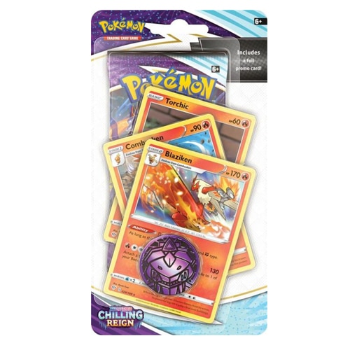 Pokemon Chilling Reign Premium Checklane Blister Blaziken Pokemon Chilling Reign Premium Checklane Blister Blaziken