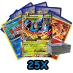 Holo of reverse Pokémon kaarten incl. 1 GX/EX of V kaart - Afbeelding 2