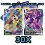 20x Pokémon kaarten incl. 1 VMAX - Afbeelding 4