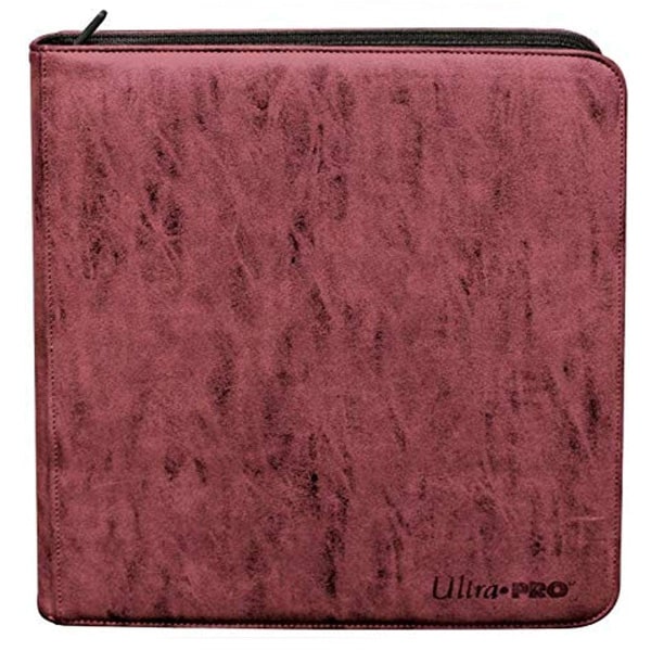 Suede Deck Builder's Playset Pro Binder Runy Ultra Pro Suede Deck Builder's Playset Pro Binder Ruby Ultra Pro