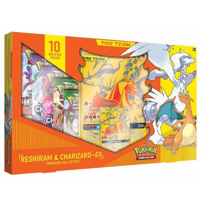 Pokemon Charizard & Reshiram Tag Team Premium Collection