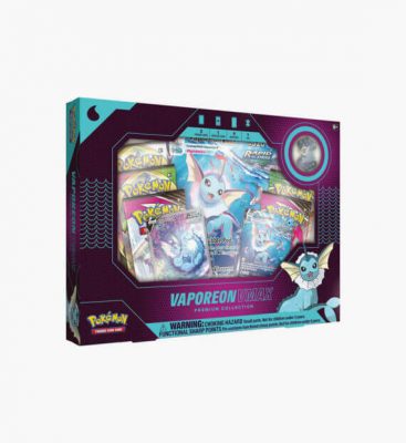 pokemon vaporeon vmax premium collection box