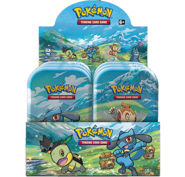 Pokemon-Sinnoh-Star-Mini-Tin-Display Pokemon Sinnoh Stars mini tins