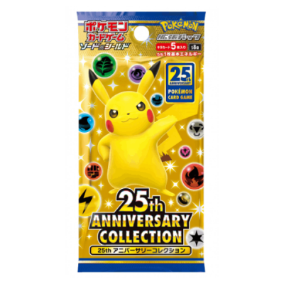 pokemon 25th anniversary booster pack