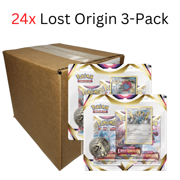 Pokemon lost origin 3-pack blister sealed case Pokemon lost origin 3-pack blister sealed case