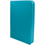 Vivid 9-Pocket Zippered PRO-Binder Teal