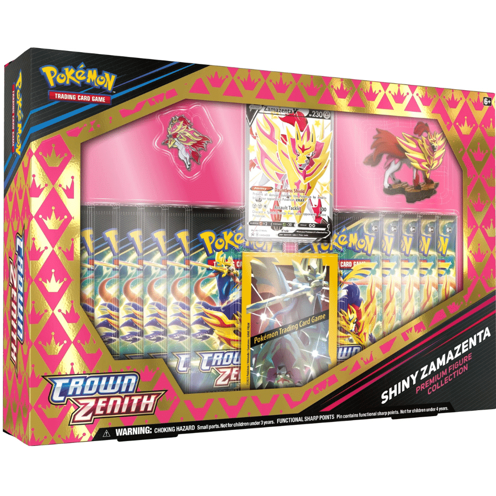 Crown Zenith Premium Figure Collection – Shiny Zacian Crown Zenith Premium Figure Collection – Shiny Zamazenta