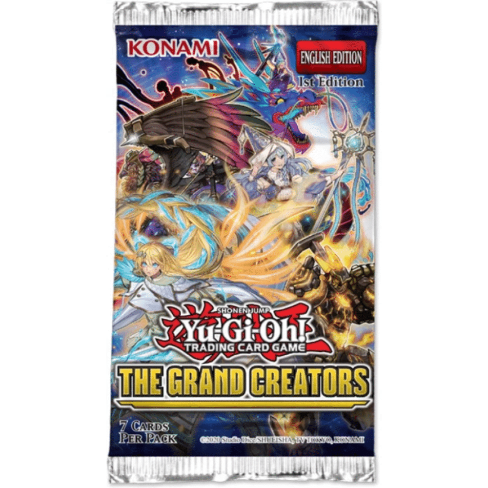 Yu-Gi-Oh! TCG The Grand Creators Booster Pack Yu-Gi-Oh! TCG The Grand Creators Booster Pack