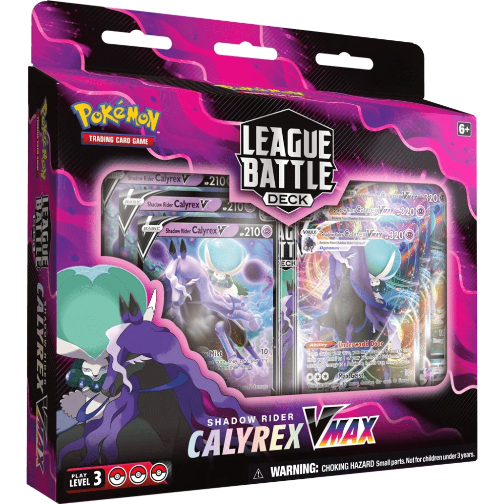 Pokemon TCG League Battle Deck - Shadow Rider Calyrex VMax Pokemon TCG League Battle Deck - Shadow Rider Calyrex VMax