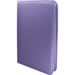 9-pocket purple zippered