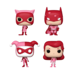 Funko Pocket Pop! 4-Pack: DC Comics Valentines