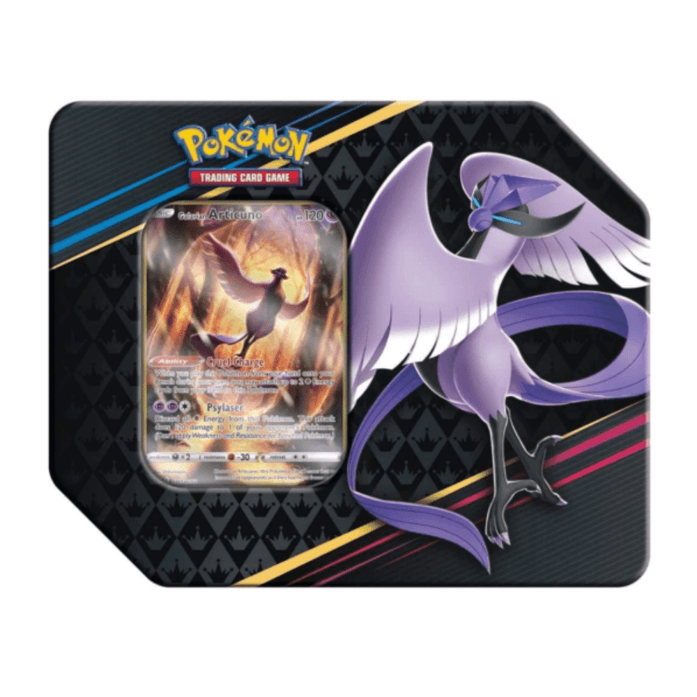 Pokemon Crown Zenith Special Tin – Glarian Articuno Pokemon Crown Zenith Special Tin - Glarian Articuno