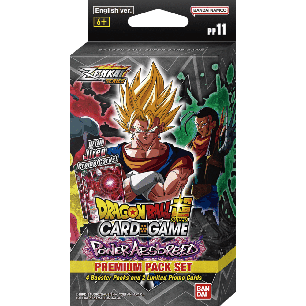 Dragon Ball Super – Power Absorbed – Premium Pack Set Dragon Ball Super - Power Absorbed - Premium Pack Set