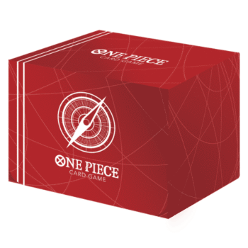 ONE PIECE CARD GAME - CLEAR CARD CASE - STANDARD RED