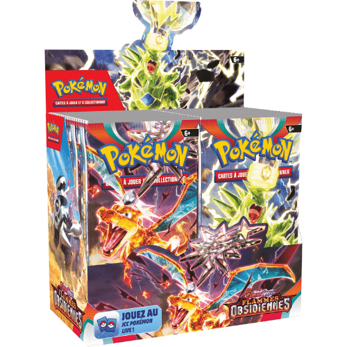 Pokemon Flammes Obsidiennes Booster Display Pokemon Flammes Obsidiennes Booster Display