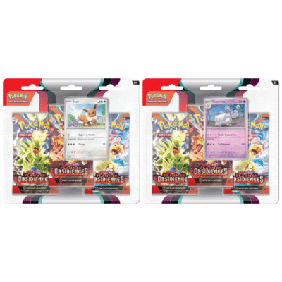 Pokemon Flammes Obsidiennes Booster Tripack (2x)