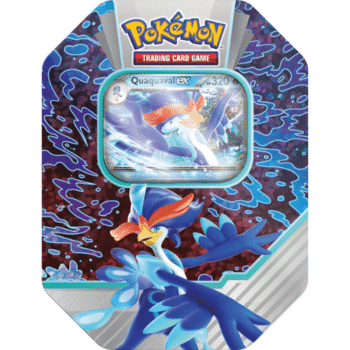 Pokemon Paldea Partners Tin - Quaquaval EX