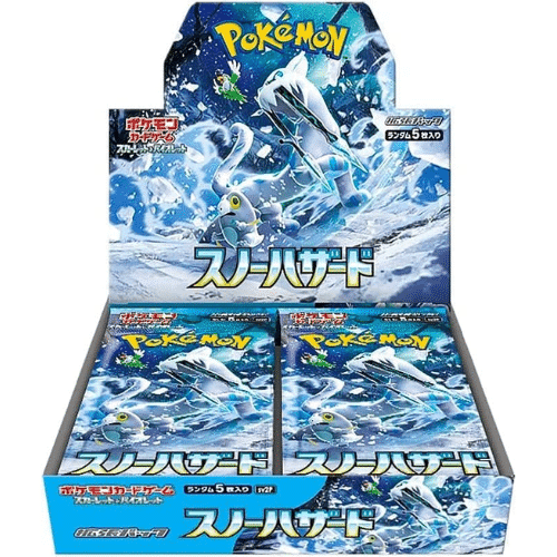Pokemon Snow Hazard Booster Box Pokemon Snow Hazard Booster Box