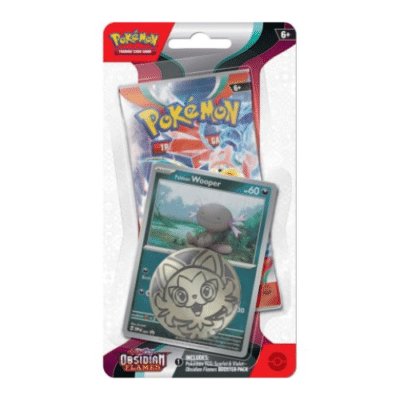 Pokemon Obsidian Flames - Checklane Blister - Wooper