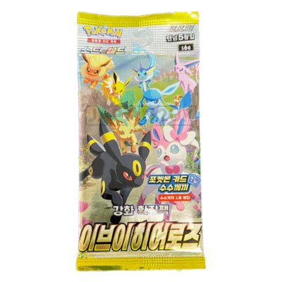 eevee heroes booster pack korean