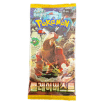 pokemon clay burst booster box korean