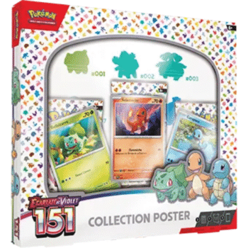 Coffret Pokemon 151 : Collection poster Écarlate et Violet