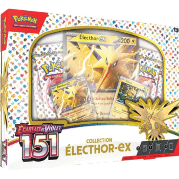 Pokémon JCC EV3.5 Ecarlate et Violet 151 Coffret Électhor-ex Boosters *Français*