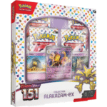 Pokémon TCG EV3.5 Ecarlate et Violet 151 Coffret Alakazam-ex Boosters *French*