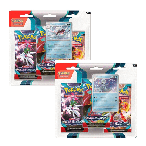 Pokémon JCC EV04 Ecarlate et Violet Faille Paradoxe Tri-Pack Cryodo *Français* Pokémon JCC EV04 Ecarlate et Violet Faille Paradoxe Tri-Pack Cryodo *Français*