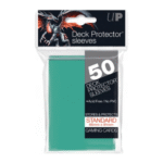 Deck Protectors Solid Aqua (50 pieces)