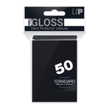 Deck Protectors Solid Black (50 pieces)