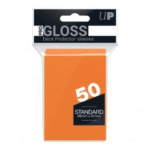 UP - STANDARD SLEEVES - ORANGE (50 SLEEVES)