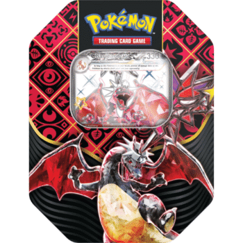 Paldean Fates Standard Tin Charizard ex