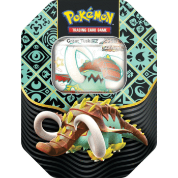 Pokémon Scarlet & Violet Paldean Fates EX Tin Great Tusk