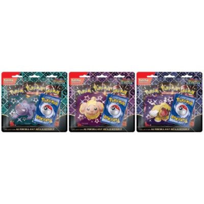 Pokémon JCC EV4.5 Ecarlate et Violet Destinées à Paldea Collection autocollant Set de 3 (Pâtachiot, Grondogue, Toutombe) *FR*