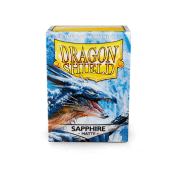 DRAGON SHIELD MATTE SLEEVES - SAPPHIRE (100 SLEEVES)