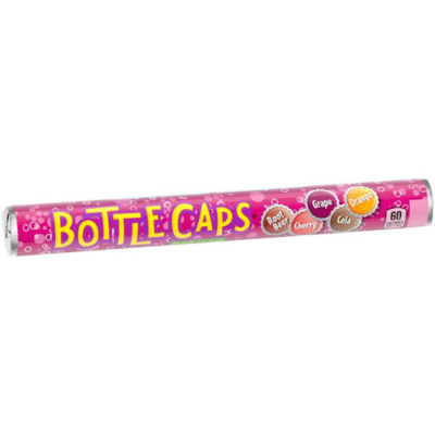 Bottlecaps soda pop candy Roll 50g