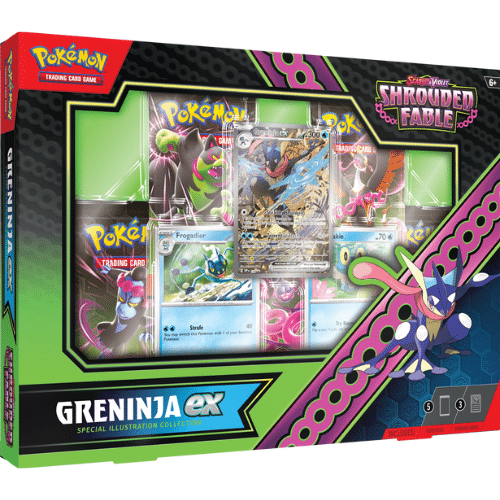 Pokemon TCG Scarlet & Violet Shrouded Fable - Special Illustration Collection - Greninja ex Pokemon TCG Scarlet & Violet Shrouded Fable - Special Illustration Collection - Greninja ex