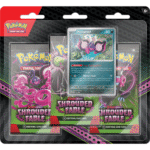 Pokemon TCG Scarlet & Violet Shrouded Fable 3-Pack Booster Blister - Pecharunt