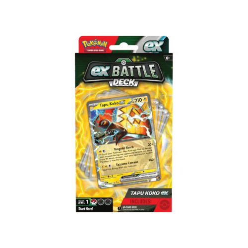Pokemon - EX Battle Deck: Tapu Koko EX Pokemon - EX Battle Deck: Tapu Koko EX