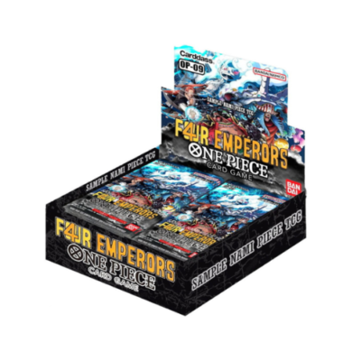 One Piece – The Four Emperors Booster Box – OP09 [ENG] – [PRE-ORDER] Release datum van dit product is 13 December 2024