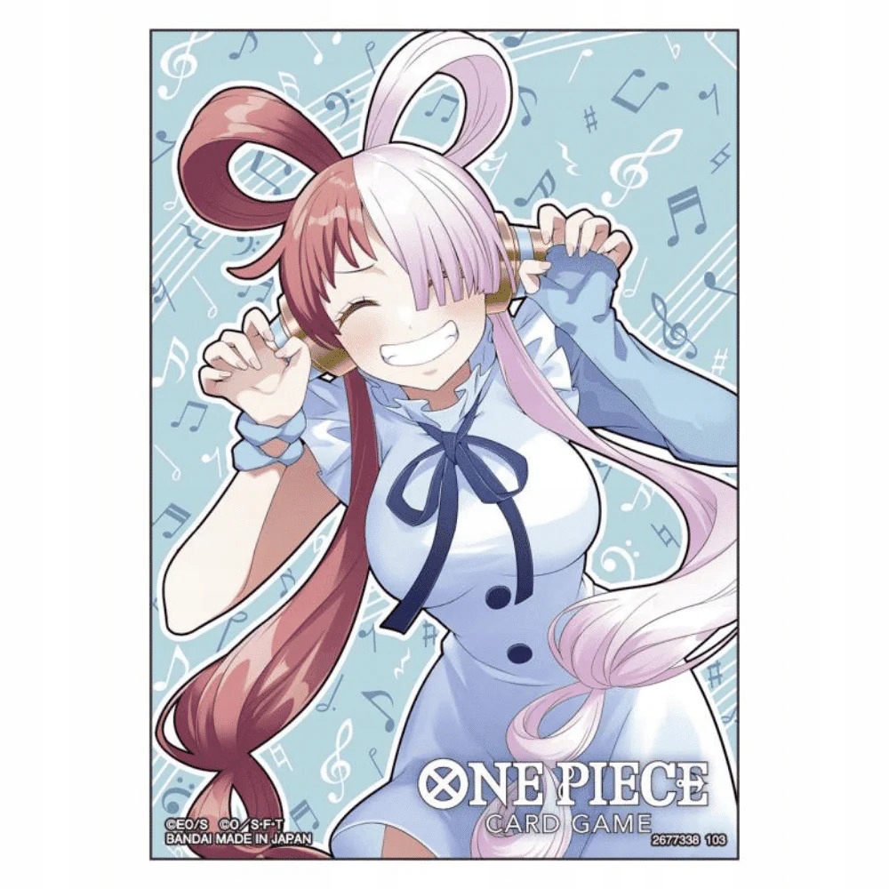 525-12-One-Piece-Card-Game-Sleeves-Set-3-Uta One Piece Card Game Sleeves: Set 3 - Uta - Afbeelding 1