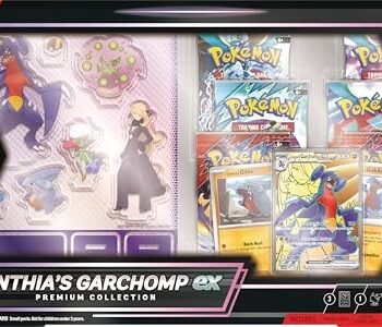 Pokemon Cynthia's Garchomp Ex Premium Collection