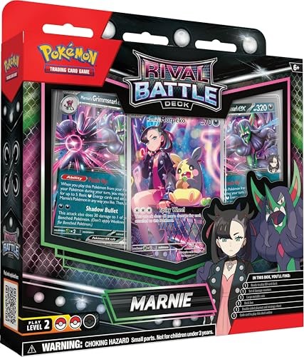 Pokemon Rival Battle Deck - Marnie/Steven (1 willekeurig) - Bescards