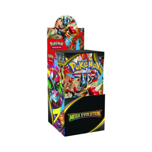 5791-POKMEGAHB-Pokemon-Mega-Evolutions-Half-Booster-Box Pokemon Mega Evolution Half Booster Box - Afbeelding 1