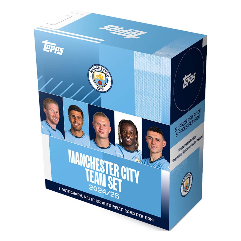 6039-TOP7074538-Topps-Manchester-City-Team-Set-2024-25-4 Topps Manchester City Team Set 2024/25 - Afbeelding 1